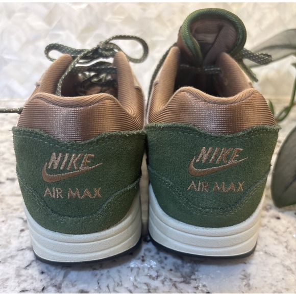 Size 7 Nike Air Max 1 NH  DR9773-300 TreeLine Skunk Men's Sneakers - Picture 5 of 16